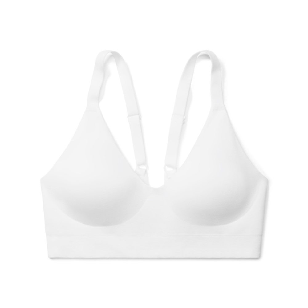 True & Co Soft Form V Neck Bra